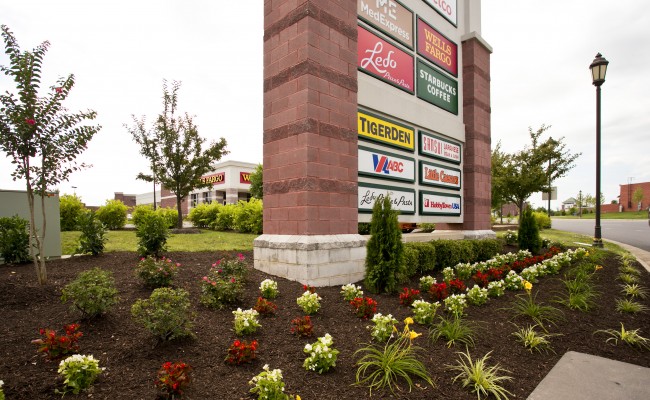 Gateway Shopping Center Landscaping in Winchester, VA