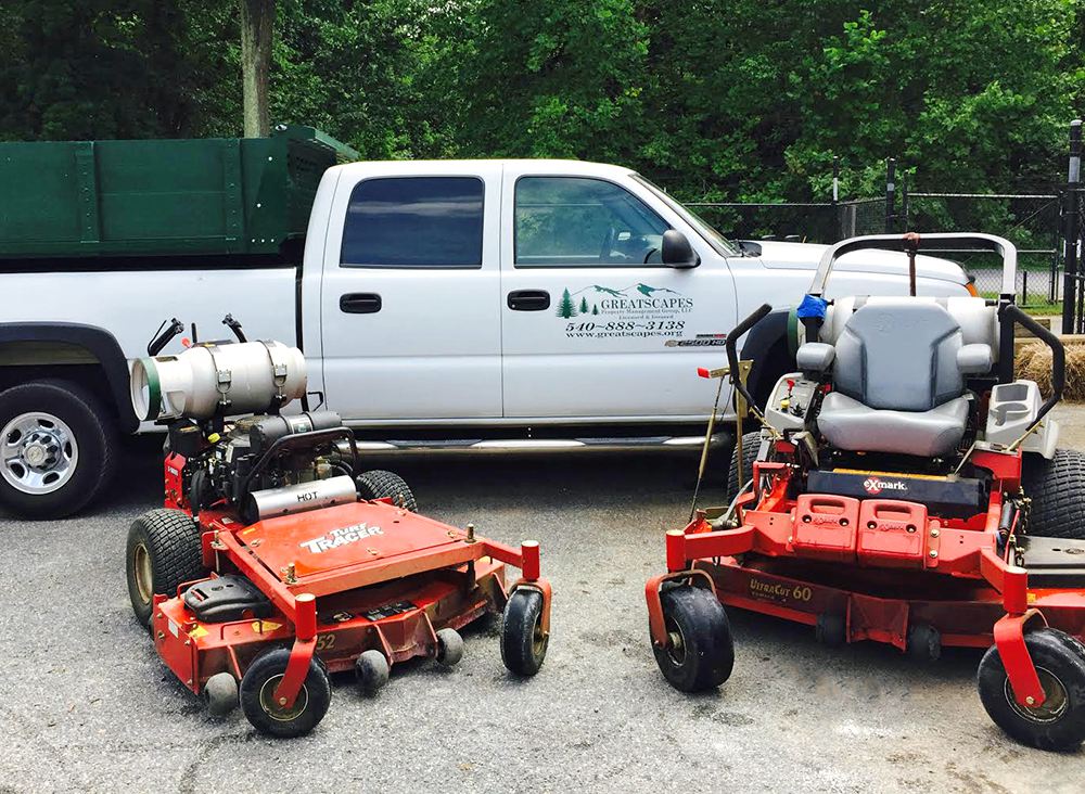 Environmentally Efficient Propane Mowing Equipment - Greatscapes